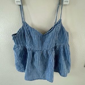 ABERCROMBIE TANK WITH BOW BACK